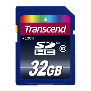 TRANSCEND 32GB SDHC (CLASS 10)