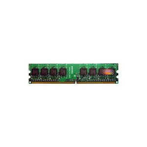 Mémoire DDR2 800MHZ DIMM NON-ECC de 2Go de TRANSCEND JETRAM - (eq. KVR800D2N6/2G)