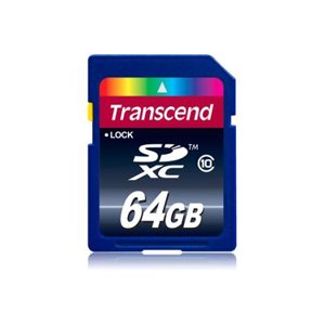 TRANSCEND 64GB SDXC Class 10 (Premium)