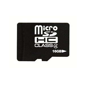 Carte Micro SDHC (Classe 4) de 16Go sans boite et adapteur de Transcend