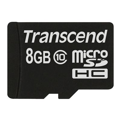 TRANSCEND 8GB MICROSDHC CARD(CLASS10)