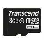 Carte microSDHC Classe 10 de 8Go de Transcend