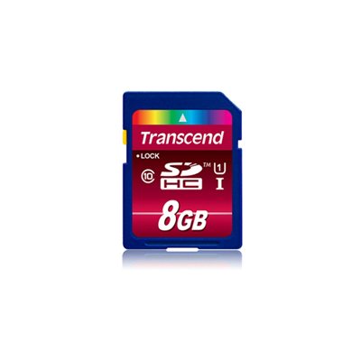 Carte mémoire SDHC Class 10 UHS-I 600x (Ultimate) de 8Go de Transcend