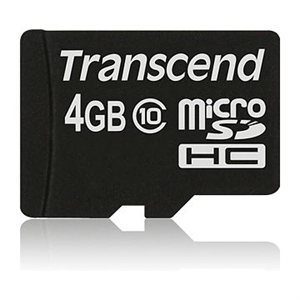 TRANSCEND 4GB MICRO SDHC10(NO BOX & ADAPTER)