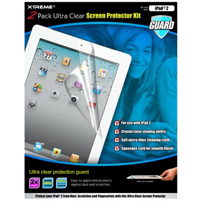 iPad2 Screen Protector - 2 Pack