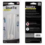 Tenture enrouler Gear Tie de 4po de Nite Ize - Blanc