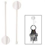 NITE IZE GEAR TIE HANGING TWIST TIE 4" WHITE