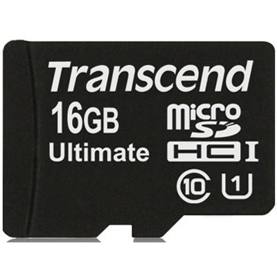 TRANSCEND TS16GUSDHC10U1 Micro-SDHC 600x Ultimate