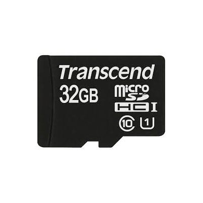 Transcend 32 Go Carte mémoire microSDHC Classe 10 UHS-I 300X (45Mo/s)