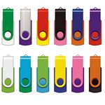 Clé USB Pivotant - 1GB - avec logo une couleur