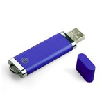 Clé USB avec capuchon - 1GB - avec logo une couleur