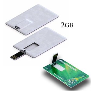 Business Card USB key - 2GB - with 1 Colour Logo