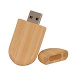 Clé USB écologique - 1Go - Bamboo avec logo 1 couleur