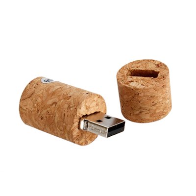 Cork USB Key - 2GB - with 1 Colour Logo