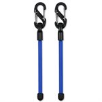 NITE IZE GEAR TIE CLIPPABLE TWIST TIE 3'' 2 PACK - BLUE  NEW ITEM