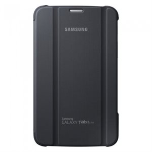 SAMSUNG TAB 3/TAB E 7PO LITE BOOK COVER - BLACK