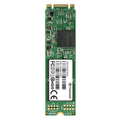 TRANSCEND M.2 2280 SSD SATA3 MLC (512GB)