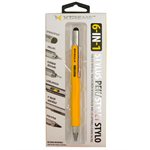 XTREME 6-IN-1 STYLUS PEN - MULTI-TOOL - YELLOW