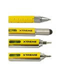 XTREME 6-IN-1 STYLUS PEN - MULTI-TOOL - YELLOW