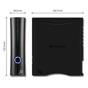 TRANSCEND StoreJet 35T3 (USB 3.0) 4TB External harddrive