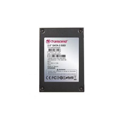 TRANSCEND 128GB 2.5" SSD420 SATA3 MLC Ind.