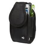 NITE IZE CLIP CASE CARGO HOLSTER DOUBLE WIDE - BLACK