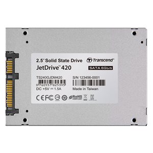 TRANSCEND 240GB JETDRIVE 420 2.5'' SSD SATA III FOR MAC