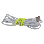 NITE IZE GTK6-33-2R7 GEAR TIE CORDABLE TWIST TIE 6 INCH - 2 PACK - NEON YELLOW