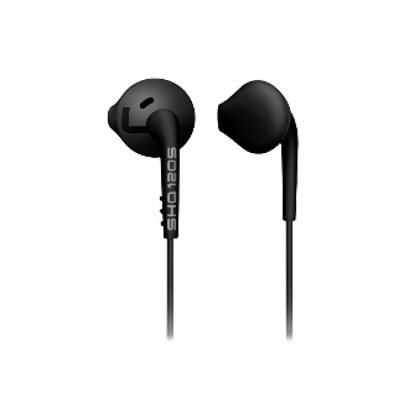 PHILIPS SHQ1200TBK/27  PREMIUM FLAT CABLE IN-EAR - BLACK