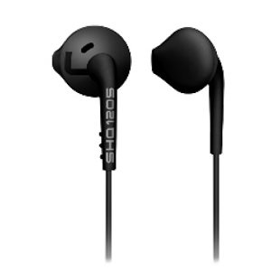 PHILIPS SHQ1200TBK/27  PREMIUM FLAT CABLE IN-EAR - BLACK