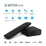 WETEK HUB 4K ANDROID TV BOX - MEDIACENTER - (OpenBox)