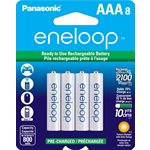 PANASONIC PILES ENELOOP PRÉCHARGÉES NI-MH 12 V - AAA X4