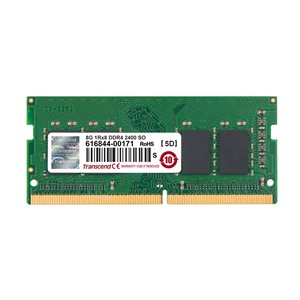 TRANSCEND 8GB DDR4 2400 SODIMM 1RX8