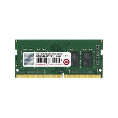 TRANSCEND 8GB DDR4 2400 ECC-SODIMM 1RX8