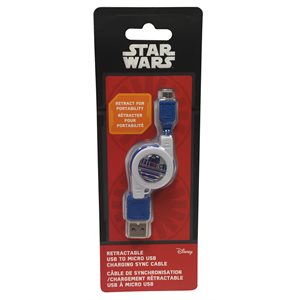 EKIDS Star Wars Classic Micro-USB Charging Cable