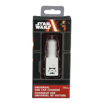 EKIDS  Star Wars Classic USB Car Charger