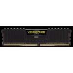 CORSAIR 16GB (KIT OF 1) 2400MHZ DDR4 DIMM 14-16-16-31 VENGEANCE LPX BLACK HEAT 1.20V