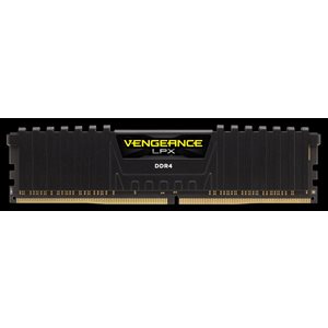 CORSAIR 16GB (KIT OF 1) 2400MHZ DDR4 DIMM 16-16-16-39 VENGEANCE LPX BLACK HEAT 1.20V