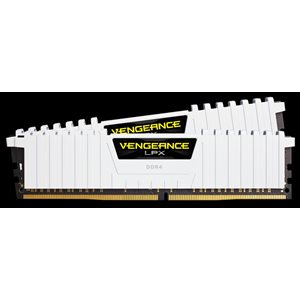 CORSAIR 16GB (KIT OF 2) 2666MHZ DDR4 DIMM 16-18-18-35 VENGEANCE LPX WHITE HEAT 1.2V