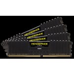 CORSAIR 64GB (KIT OF 4) 2133MHZ DDR4 DIMM 13-15-15-28 VENGEANCE LPX BLACK HEAT 1.20V