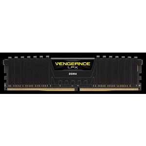 CORSAIR 8GB (KIT OF 1) 2400MHZ DDR4 DIMM 14-16-16-31 VENGEANCE LPX BLACK HEAT 1.20V