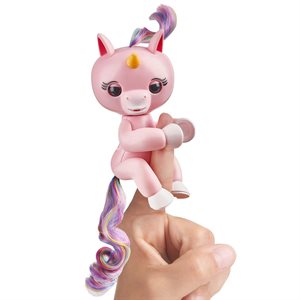 WOWWEE Fingerlings Baby Unicorn - Gemma (Pink)
