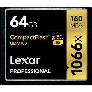 LEXAR # 64GB PROFESSIONAL 1066X CF