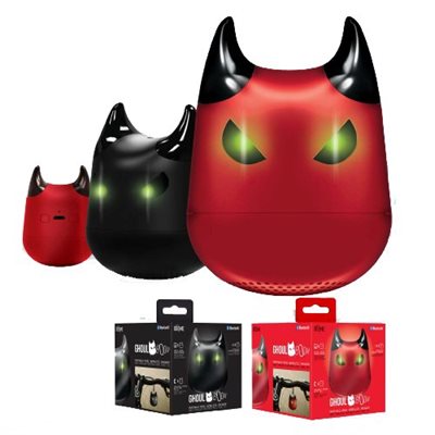 GenTek  BOOMIE GHOUL BOOM BLUETOOTH SPEAKER *RED*