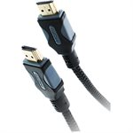 Xtreme - HDMI Premium Cable Mesh Braided Cord High Speed - 1.8m