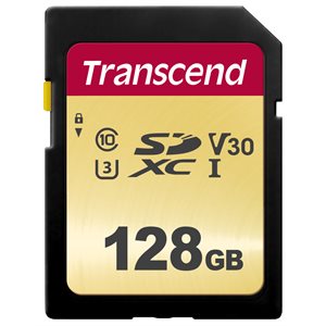 Transcend 128GB UHS-I U3 SD card MLC Read 95MB/s  Write 60MB/s