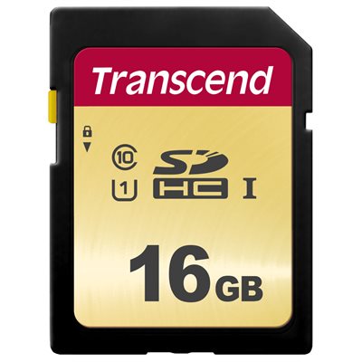 Transcend 16GB UHS-I U3 SD card MLC Read 95MB/s  Write 60MB/s