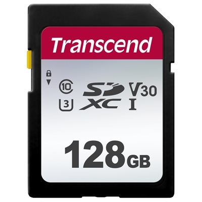 Transcend 128GB UHS-I U3 SD card Read 95MB/s  Write 45MB/s