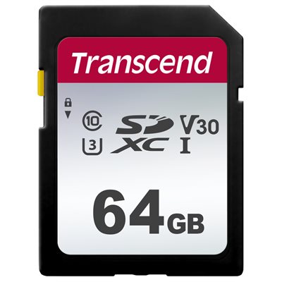 Transcend 64GB UHS-I U3 SD card Read 95MB/s  Write 45MB/s