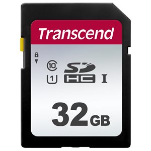 Transcend 32GB UHS-I U1 SD card Read 95MB/s  Write  45MB/s